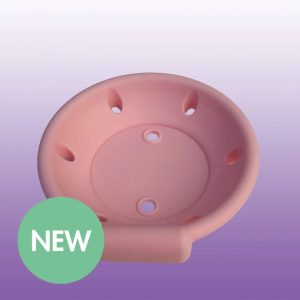 Soft Pink Dish With Support